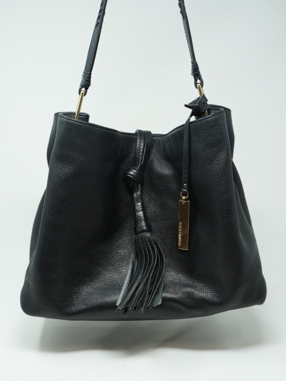 Vince Camuto 'Taro' Tassel Leather Hobo Bag